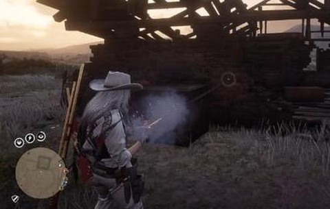 荒野大镖客2怎么拔枪