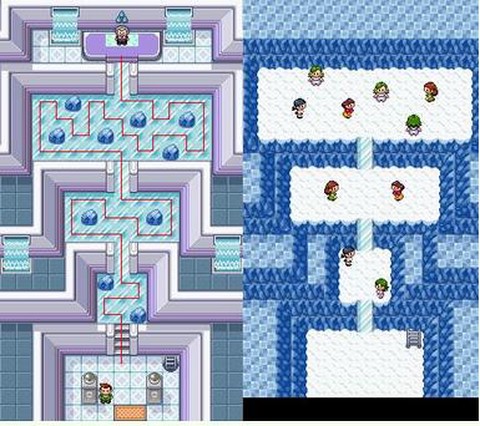 口袋妖怪漆黑的魅影第一个道馆怎么打