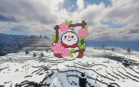 我的世界雪巨人怎么做[图1]